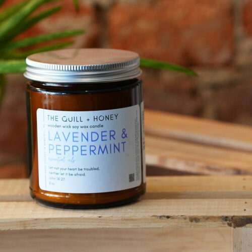 Candle 8 oz - Lavender Peppermint