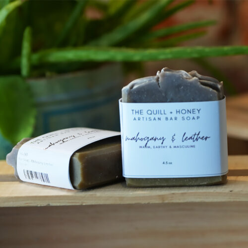 Bar Soap - Mahogany Leather
