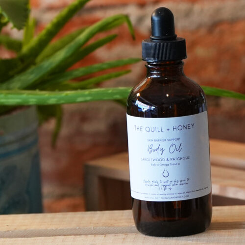Body Oil 3.5 oz - Sandalwood Patchouli