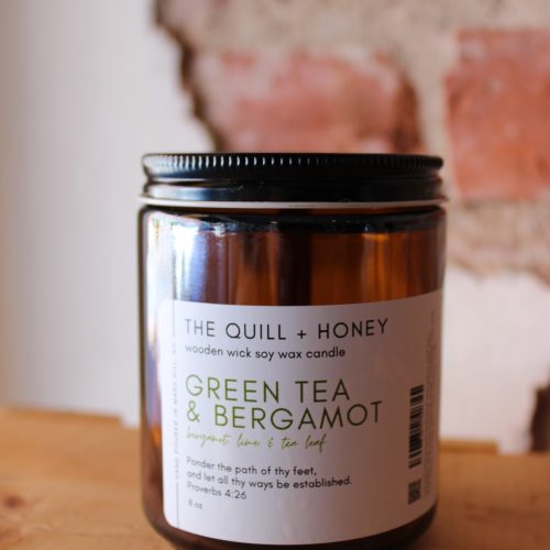 Candle 8 oz - Green Tea & Bergamot