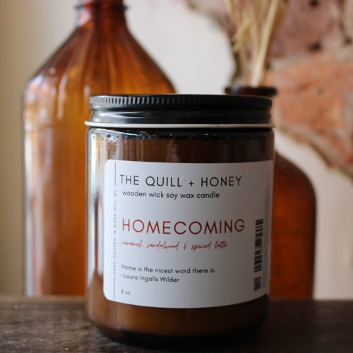 Candle 8 oz - Homecoming