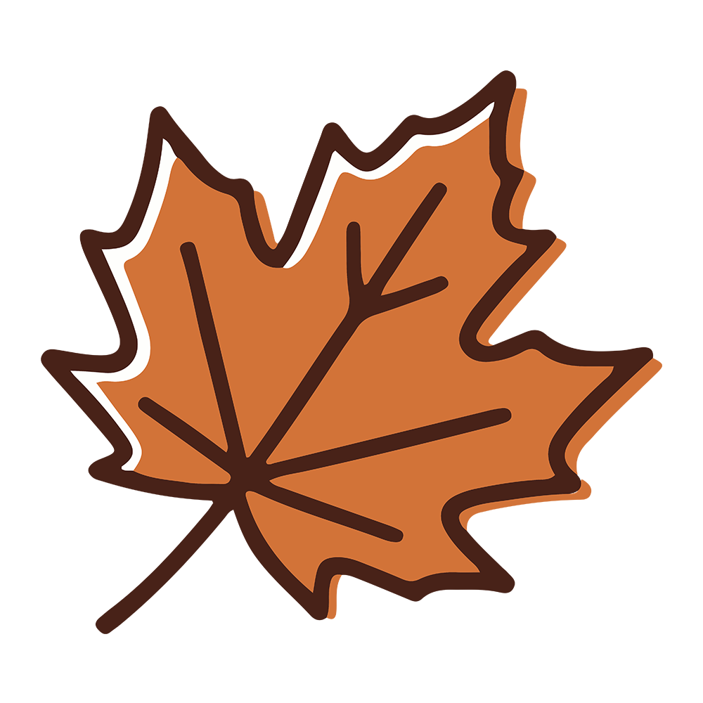 Fall Autumn Leaf Quill and Honey